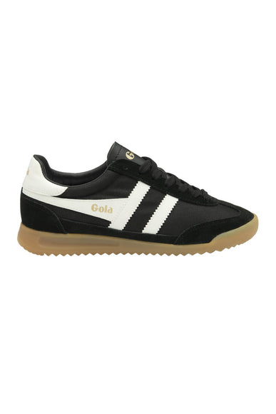 Gola Tornado Sneakers for Women in Black/Off White | CLB623-BLACK/WHITE