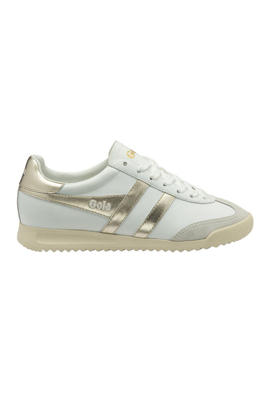 Gola Torpedo Mirror Sneakers for Women in White/Gold