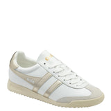 Gola Torpedo Mirror Sneakers for Women in White/Gold