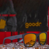 Goodr Beelzebub’s Bourbon Burpees Sunglasses in Black