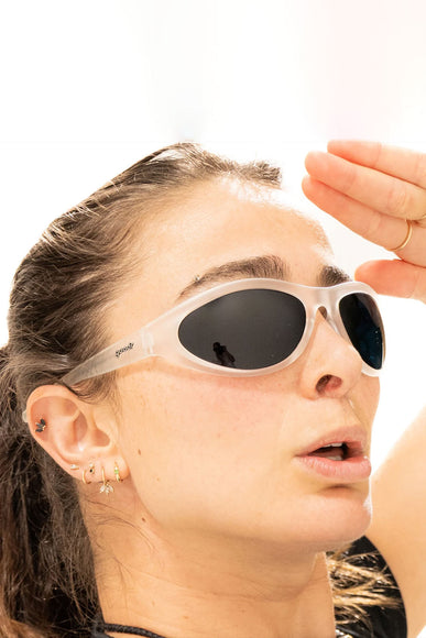 goodr Cleared For Takeoff Sunglasses in White