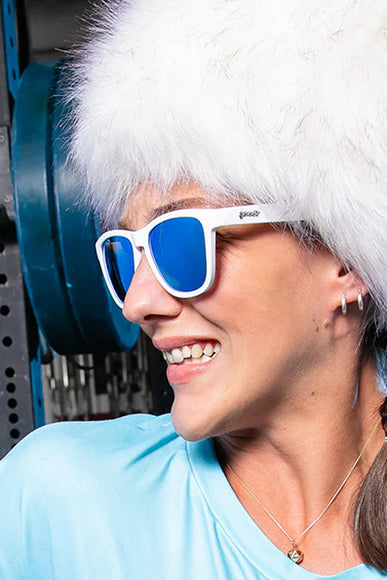 goodr Iced by Yetis OG Sunglasses in White