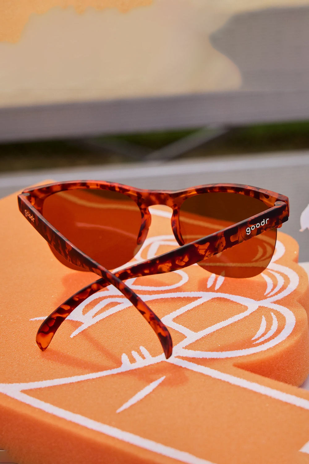 goodr Positively Cosmopolitan Avant G Sunglasses in Brown Tortoiseshell 