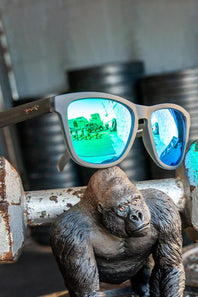 Goodr Silverback Squat Mobility OG Sunglasses in Grey