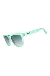 Goodr Dinner Mint Debauchery OG Sunglasses in Mint
