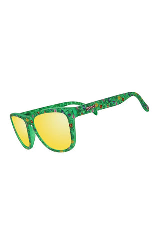 Goodr Spruce Got Me Loose Sunglasses in Green