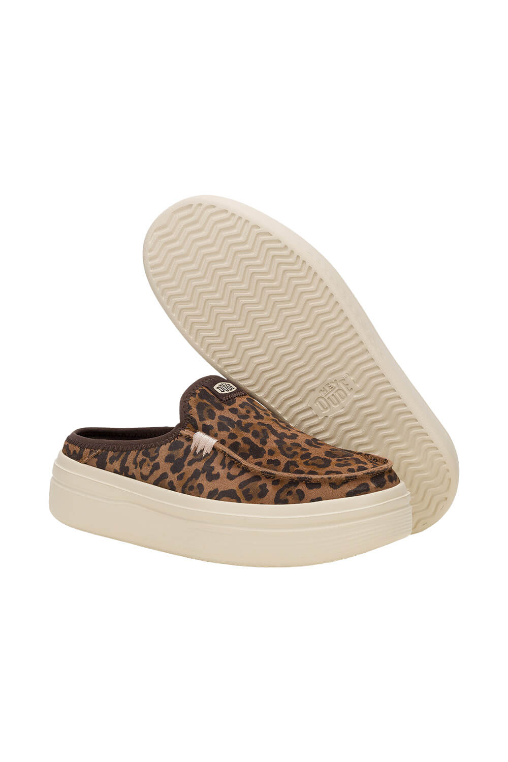 HEYDUDE Women’s Austin Lift Classic Shoes in Leopard