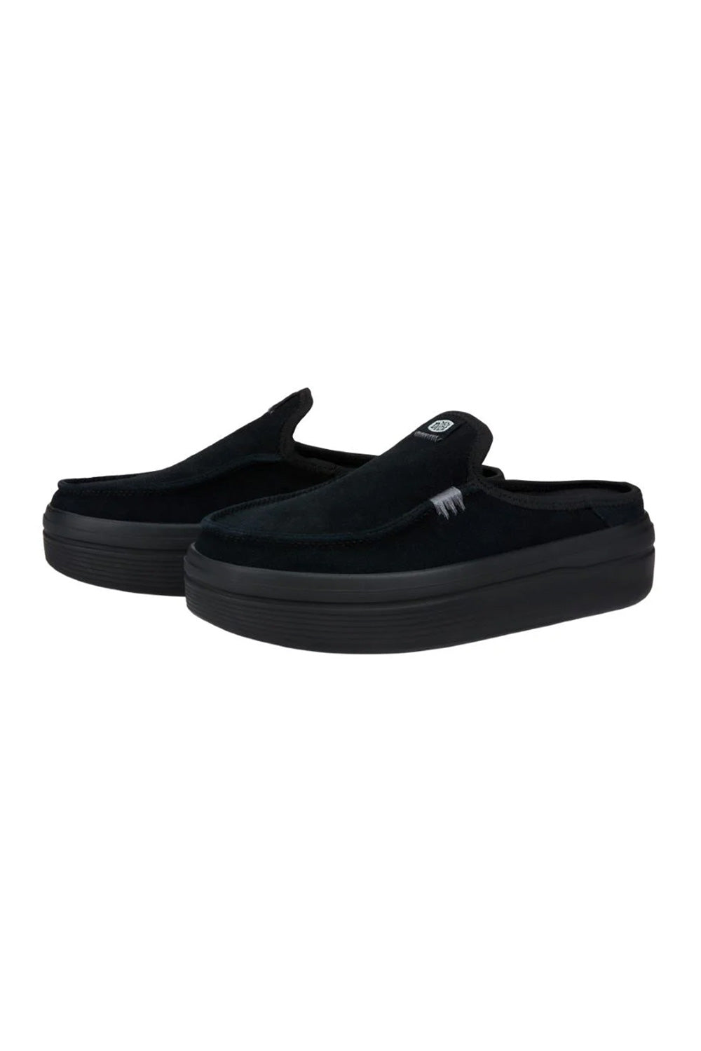 HEYDUDE Women's Austin Lift Classic Shoes in Black | 41272