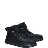 HEYDUDE Men's Bradley Classic Tumbled in Black