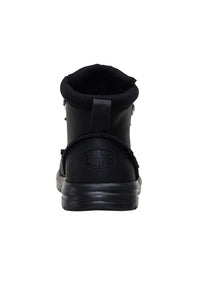 HEYDUDE Men's Bradley Classic Tumbled in Black