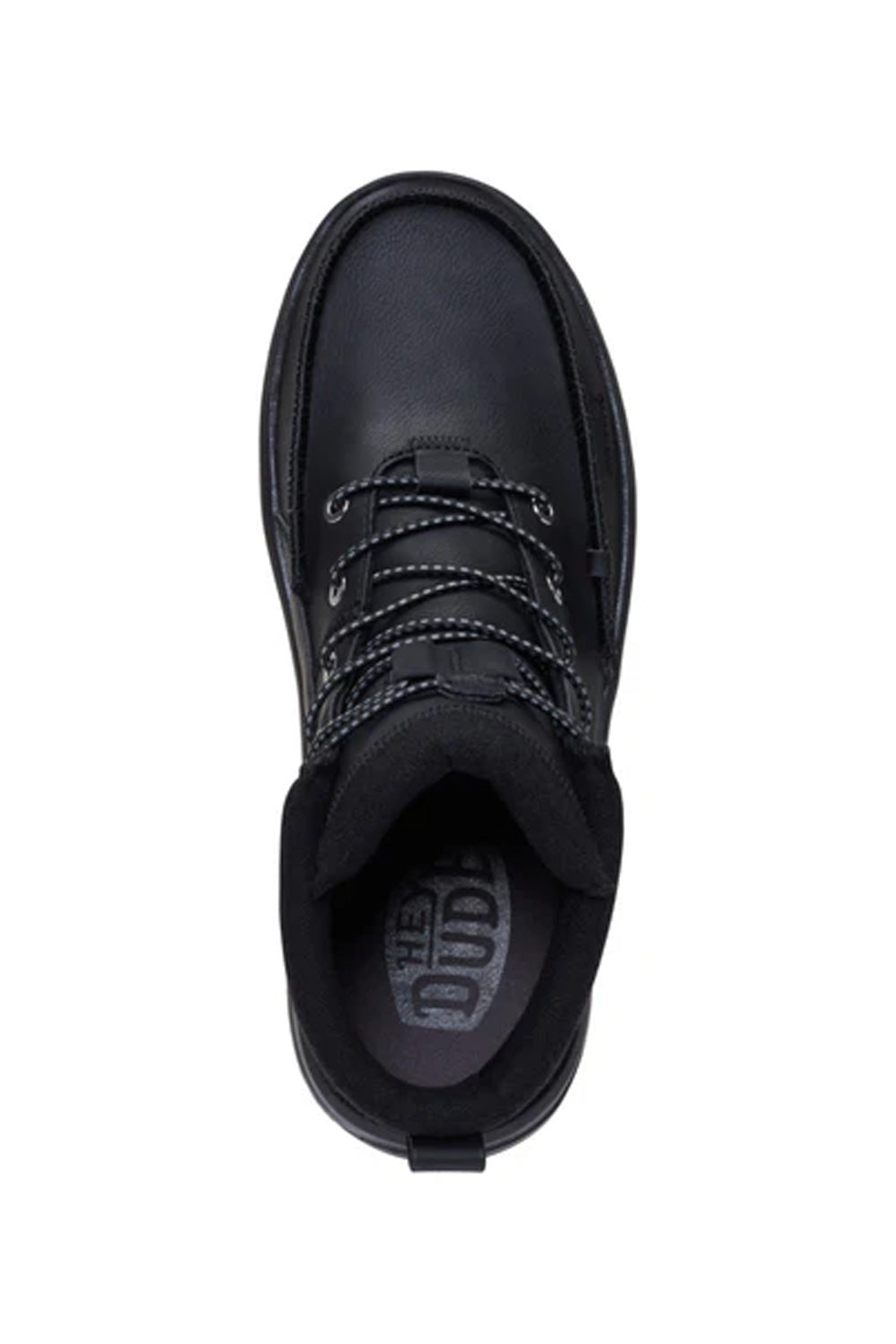 HEYDUDE Men's Bradley Classic Tumbled in Black