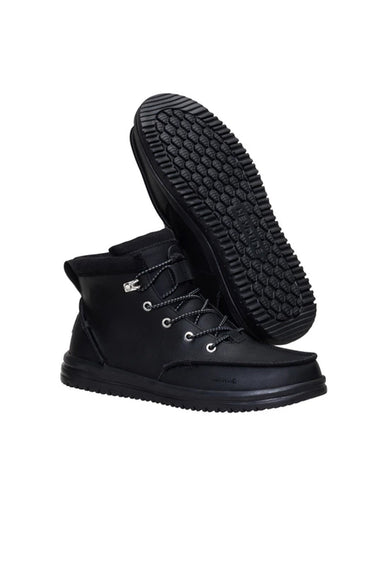HEYDUDE Men's Bradley Classic Tumbled in Black