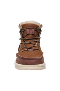 HEYDUDE Men's Bradley Classic Tumbled in Cognac