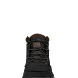HEYDUDE Men’s Brandley Leather Boots in Black