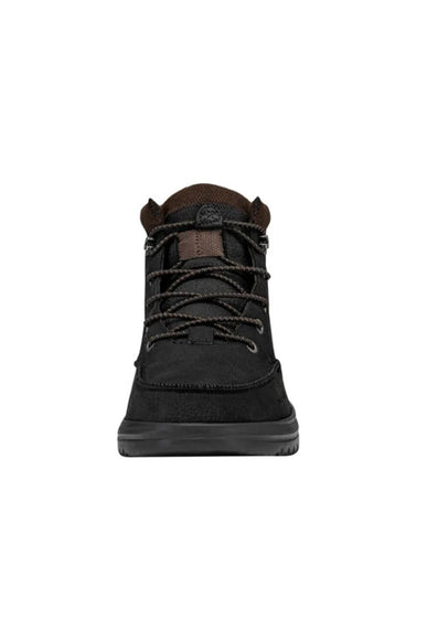 HEYDUDE Men’s Brandley Leather Boots in Black