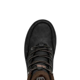 HEYDUDE Men’s Brandley Leather Boots in Black