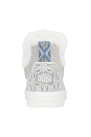 HEYDUDE Women’s Camden Brushed Cozy Booties in Grey