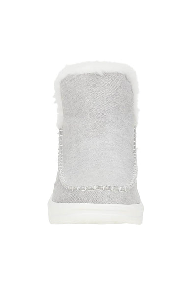 HEYDUDE Women’s Camden Brushed Cozy Booties in Grey