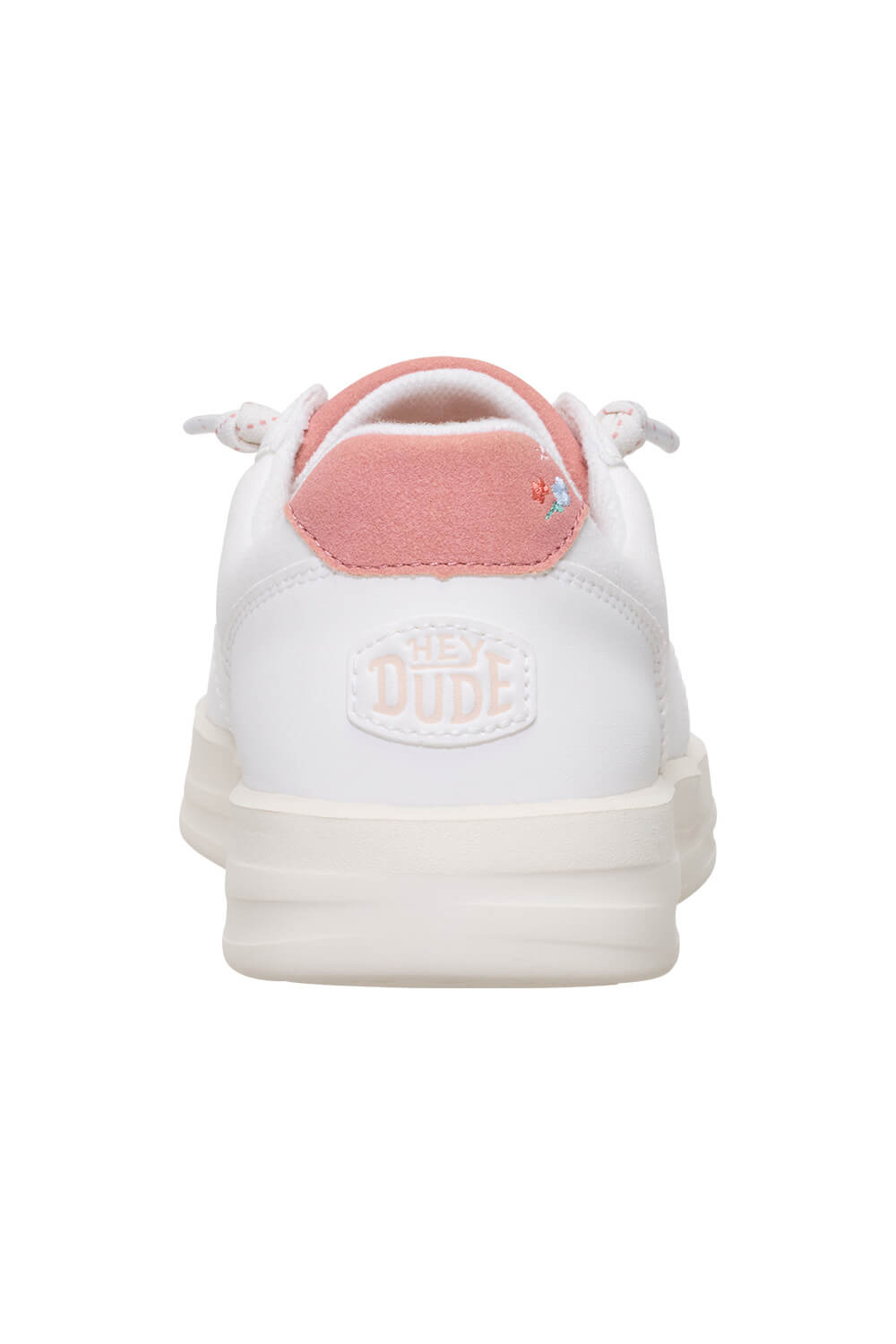 HEYDUDE Women's Karina Duo Textile Sneakers in Snow White