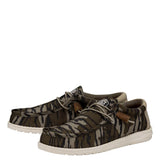 Hey Dude Shoes Men’s Wally Mossy Oak Shoes in Bottomland