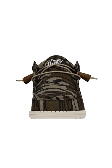 Hey Dude Shoes Men’s Wally Mossy Oak Shoes in Bottomland