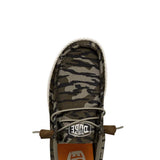 Hey Dude Shoes Men’s Wally Mossy Oak Shoes in Bottomland