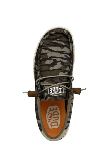 Hey Dude Shoes Men’s Wally Mossy Oak Shoes in Bottomland