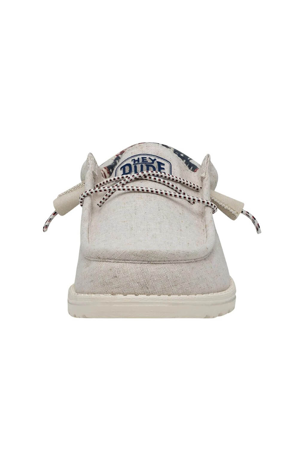 HEYDUDE Men’s Wally Patriotic Shoes in Off White Patriotic | 40001-1K1 ...