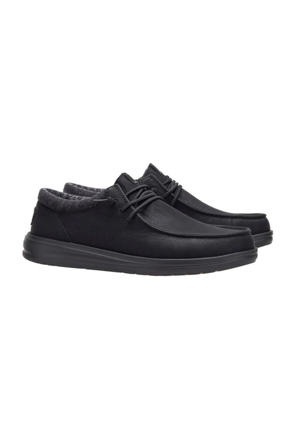 HEYDUDE Men's Paul Classic Shoes in Black | 43352-060 – Glik's