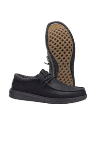 HEYDUDE Men’s Paul Classic Shoes in Black