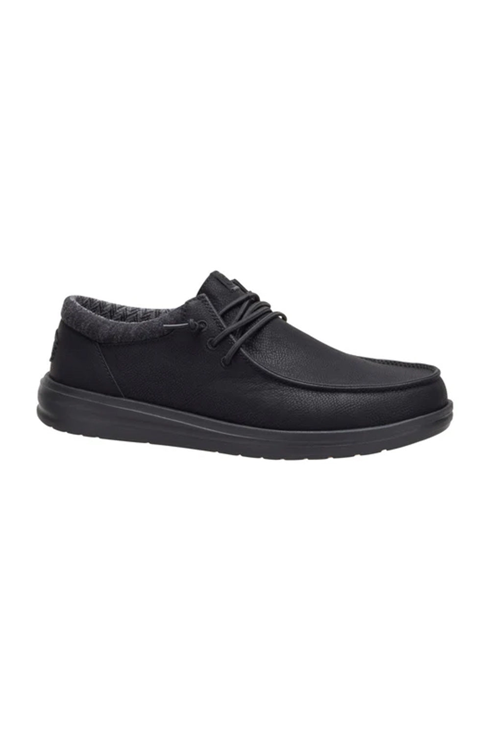 HEYDUDE Men’s Paul Classic Shoes in Black