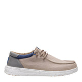 HEYDUDE Men’s Paul Washed Shoes in Doeskin Tan