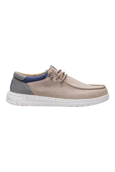 HEYDUDE Men’s Paul Washed Shoes in Doeskin Tan