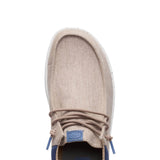 HEYDUDE Men’s Paul Washed Shoes in Doeskin Tan
