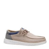 HEYDUDE Men’s Paul Washed Shoes in Doeskin Tan