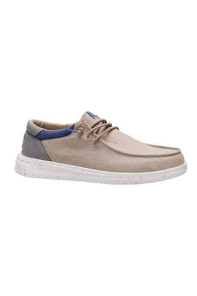 HEYDUDE Men’s Paul Washed Shoes in Doeskin Tan