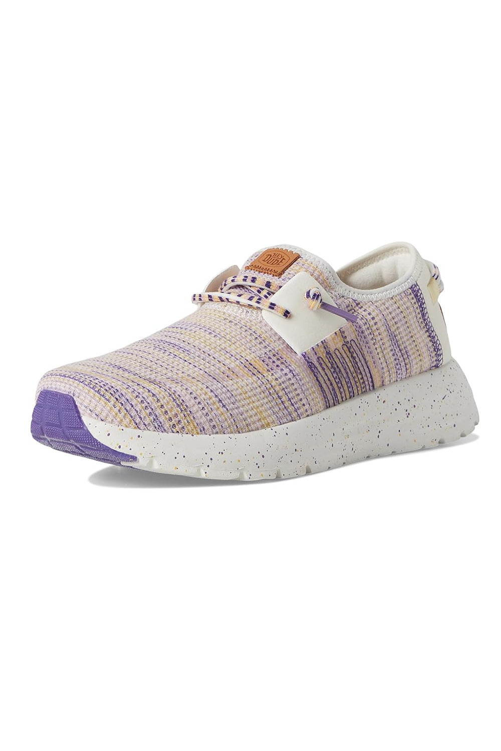 HEYDUDE Women's Sirocco Multi Knit Shoes in Egret | 43147
