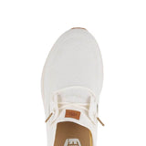 HEYDUDE Men's Sirocco Neutrals Shoes in White