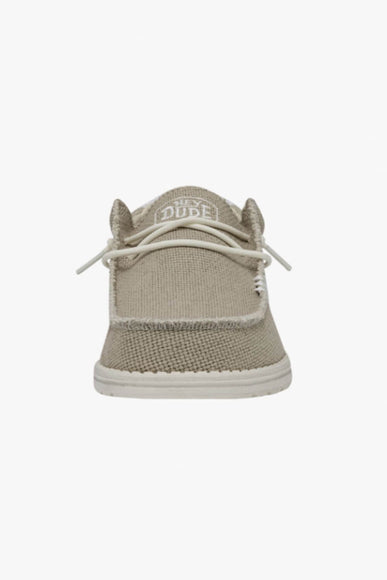 Hey Dude Shoes Wally Braided Shoes for Men in Off White