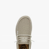 Hey Dude Shoes Wally Braided Shoes for Men in Off White