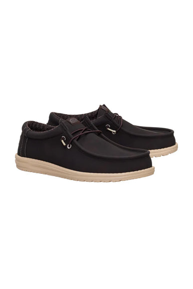 HEYDUDE Men’s Wally Classic Shoes in Brown