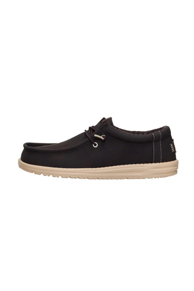 HEYDUDE Men’s Wally Classic Shoes in Brown