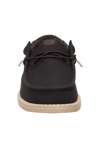 HEYDUDE Men’s Wally Classic Shoes in Brown