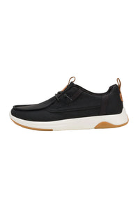 HEYDUDE Men’s Wally Drift Classic Shoes in Black