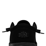 HEYDUDE Men’s Wally Funk Mono Shoes in Black