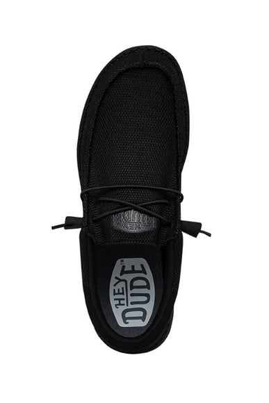 HEYDUDE Men’s Wally Funk Mono Shoes in Black