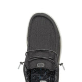 HEYDUDE Men’s Hey2O Mesh Shoes in Black/Grey