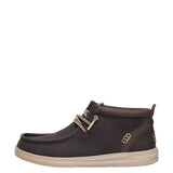 HEYDUDE Men's Wally Mid Gripr Classic in Mole Brown