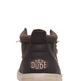HEYDUDE Men's Wally Mid Gripr Classic in Mole Brown