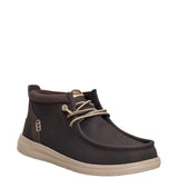 HEYDUDE Men's Wally Mid Gripr Classic in Mole Brown